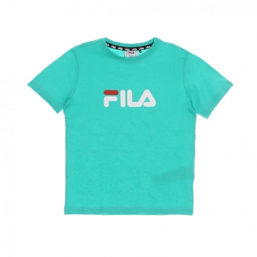 maglietta ragazzo solberg classic logo tee AQUA GREEN