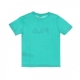 maglietta ragazzo solberg classic logo tee AQUA GREEN