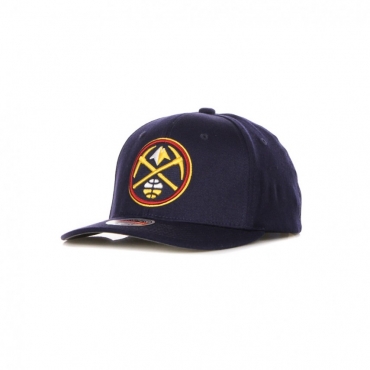 cappellino visiera curva uomo nba team ground 20 stretch snapback dennug NAVY