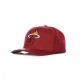 cappellino visiera curva uomo nba team ground 20 stretch snapback miahea MAROON