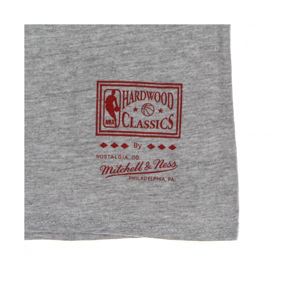 maglietta uomo nba last dance 6x champs tee hardwood classics 3 chibul GREY
