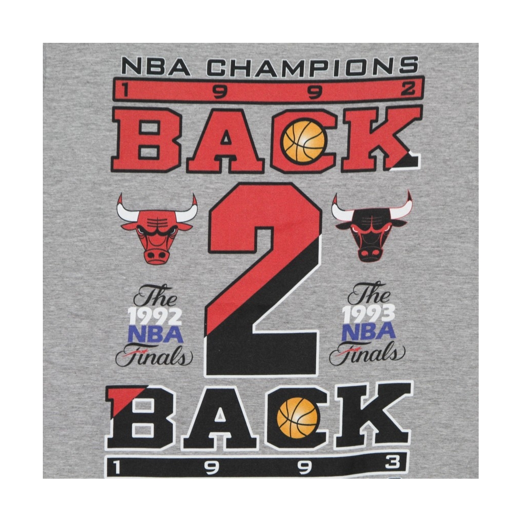 maglietta uomo nba last dance b2b champs tee chibul GREY