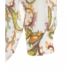 Camicia con stampa paisley multicolore