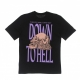 maglietta uomo down to hell tee BLACK