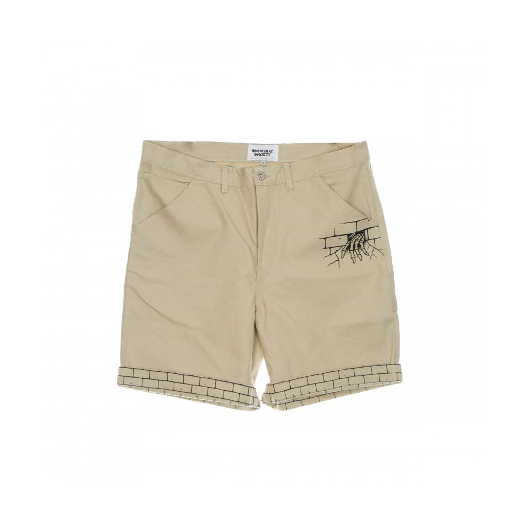 pantalone corto uomo crush shorts BEIGE