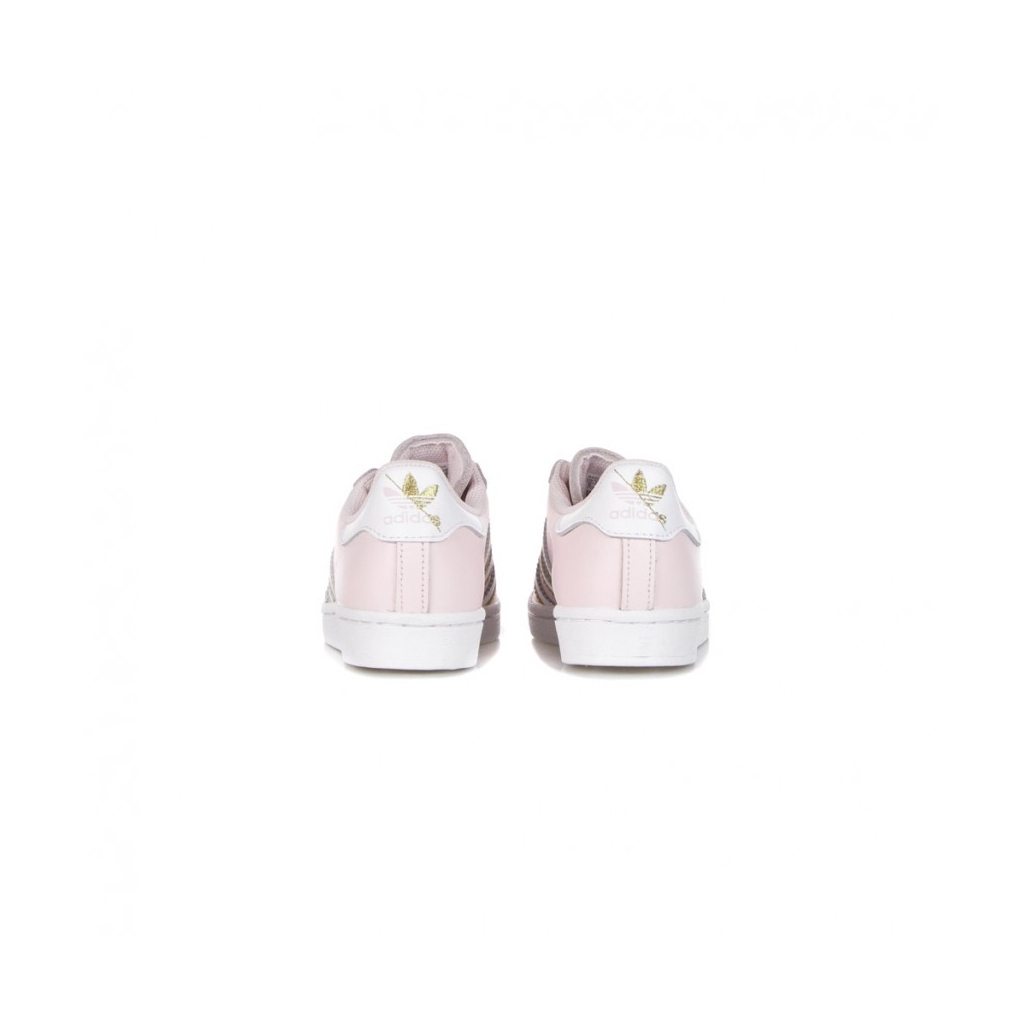 scarpa bassa donna superstar w CLOUD WHITE/ALMOST PINK/GOLD METALLIC