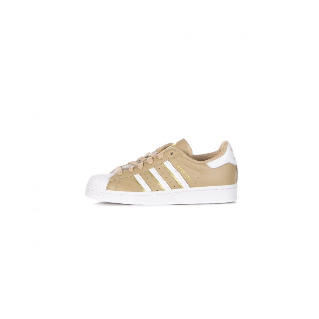 scarpa bassa donna superstar w CLOUD WHITE/PALE NUDE/GOLD METALLIC