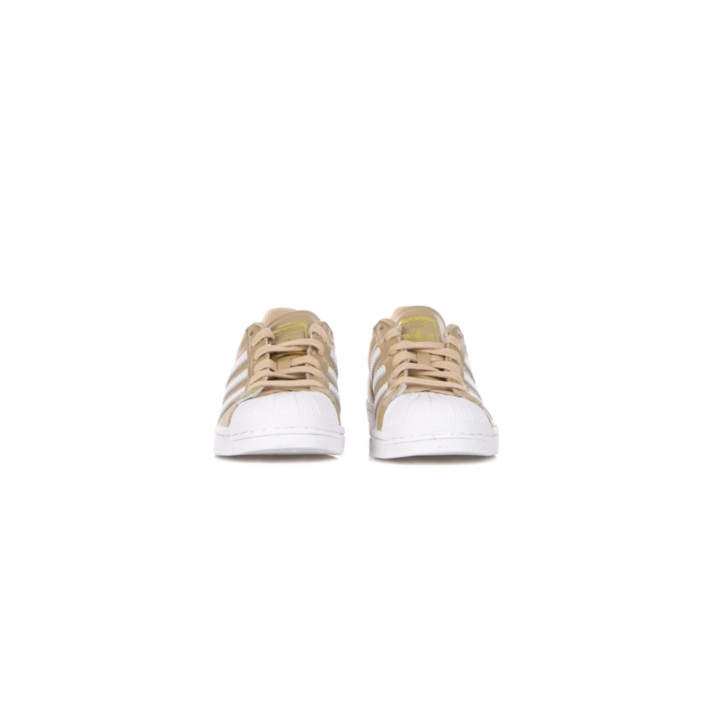 scarpa bassa donna superstar w CLOUD WHITE/PALE NUDE/GOLD METALLIC