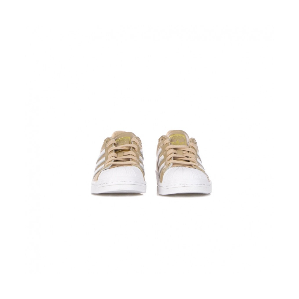 scarpa bassa donna superstar w CLOUD WHITE/PALE NUDE/GOLD METALLIC