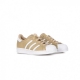 scarpa bassa donna superstar w CLOUD WHITE/PALE NUDE/GOLD METALLIC