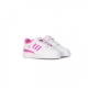 scarpa bassa bambina forum low i CLOUD WHITE/CLOUD WHITE/SCREAMING PINK