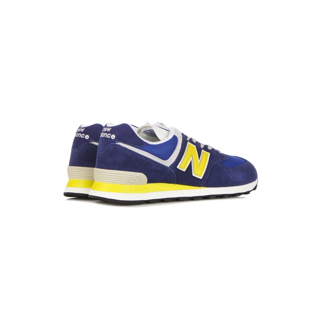 scarpa bassa uomo 574 NAVY/YELLOW