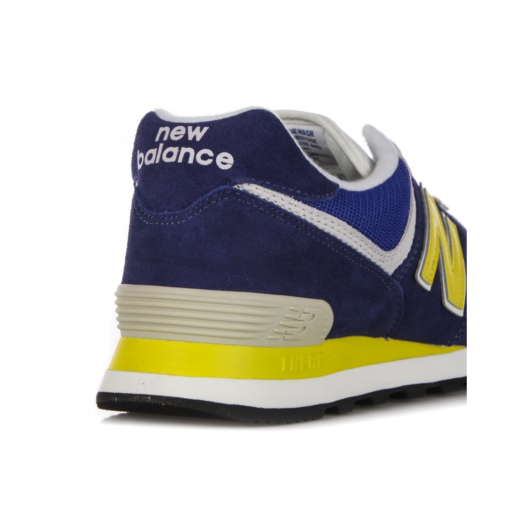 scarpa bassa uomo 574 NAVY/YELLOW