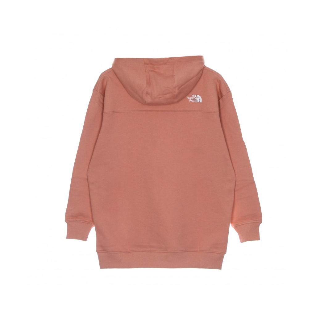 felpa cappuccio donna zumu hoodie ROSE DAWN