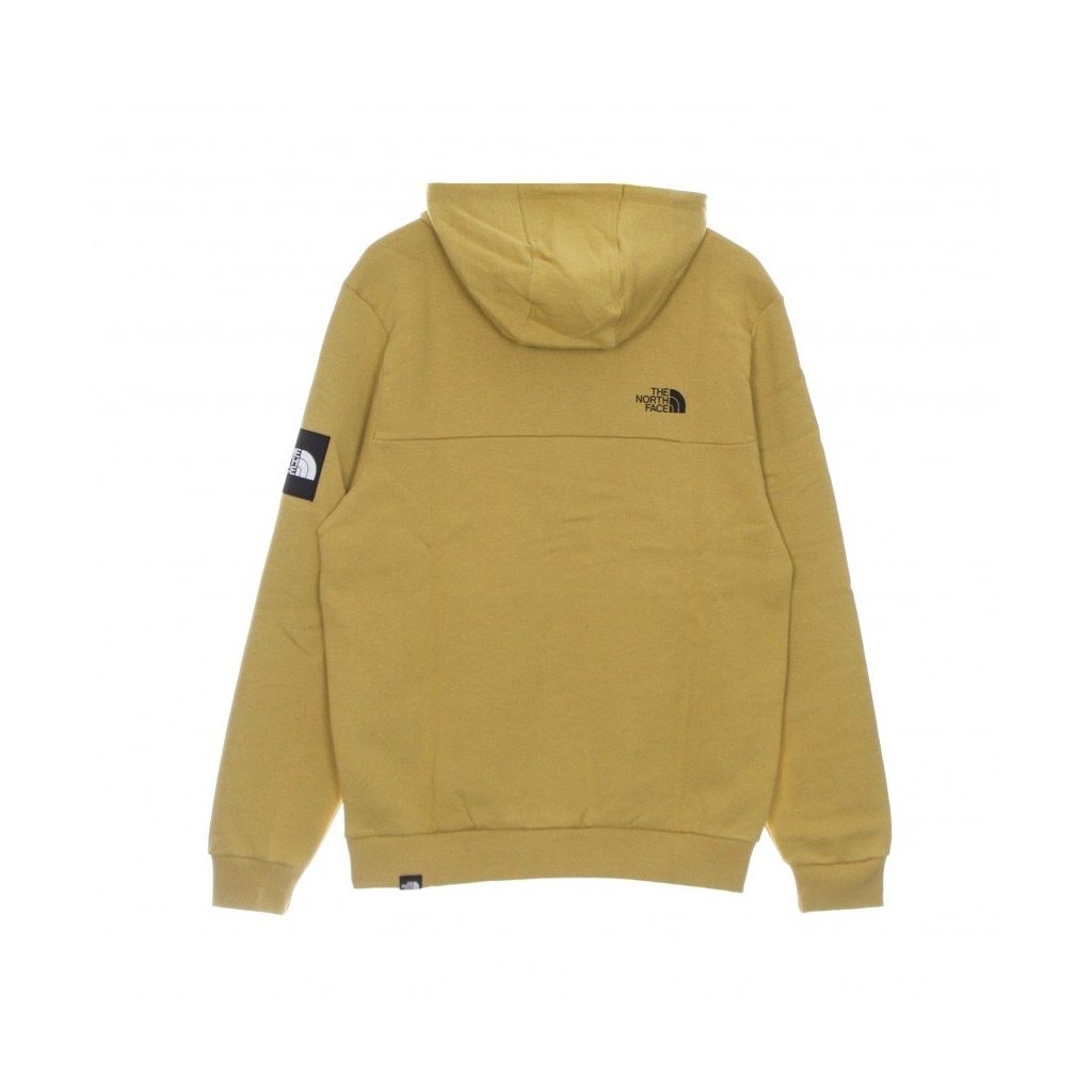 felpa cappuccio uomo fine alpine hoodie ANTELOPE TAN