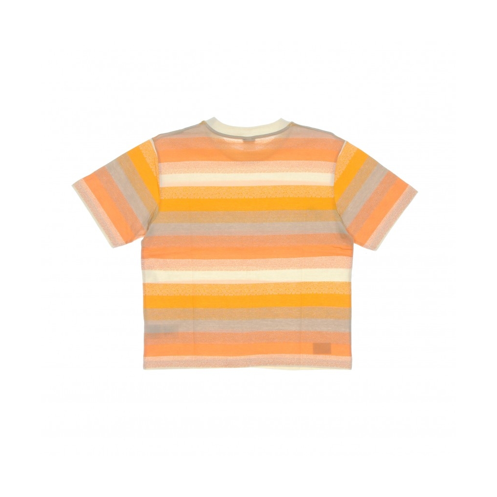 maglietta donna pixi stripe tee APRICOT