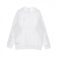 felpa girocollo uomo 3-stripes crew WHITE