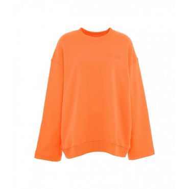 Sweater mit Logo arancione