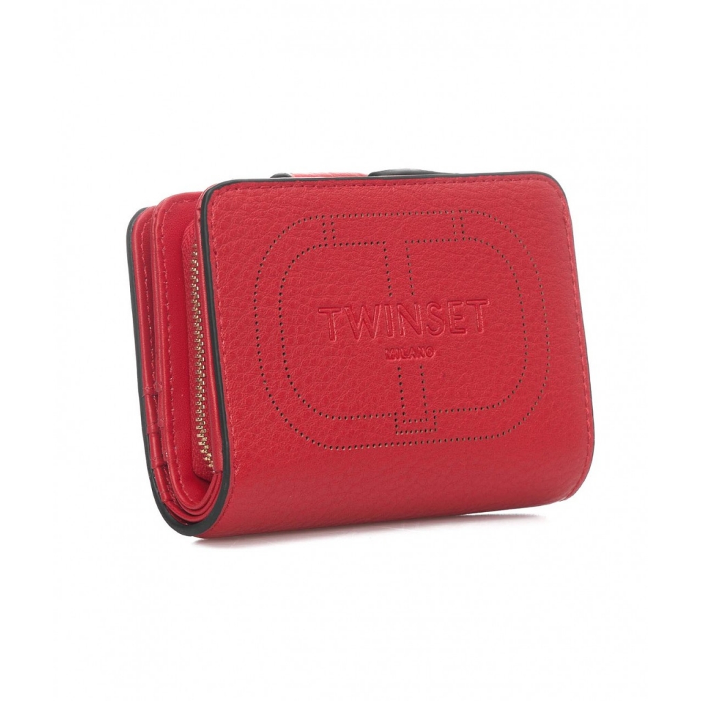 Farfetch Accessori Borse Portafogli e portamonete Portacarte Set portafoglio con stampa grafica Rosso 