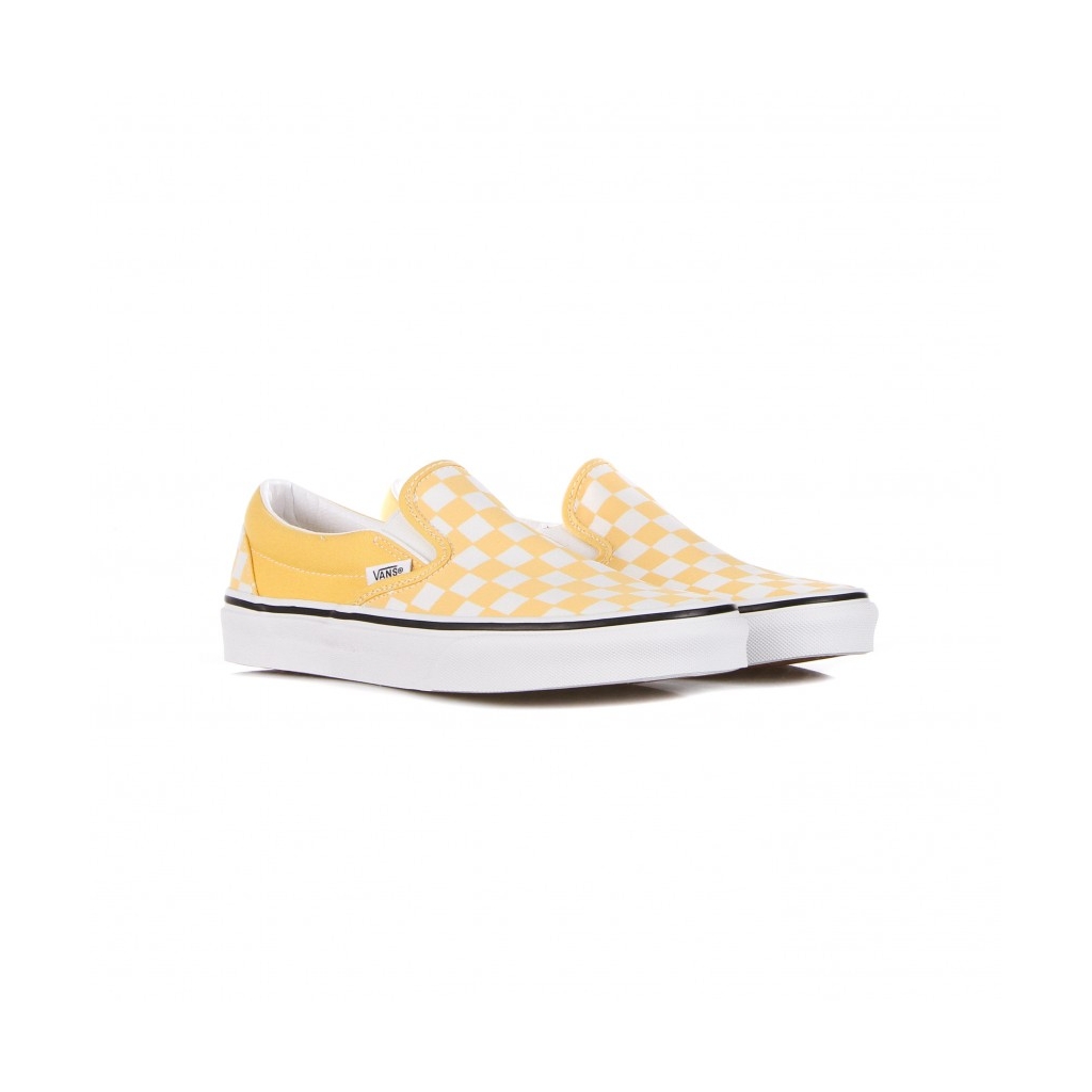 scarpa bassa uomo classic slip-on checkerboard FLAX/TRUE WHITE