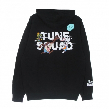 felpa cappuccio uomo daffy duck hoodie x space jam 2 BLACK