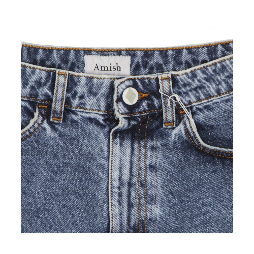 jeans corto donna short ivy amish denim REAL STONE