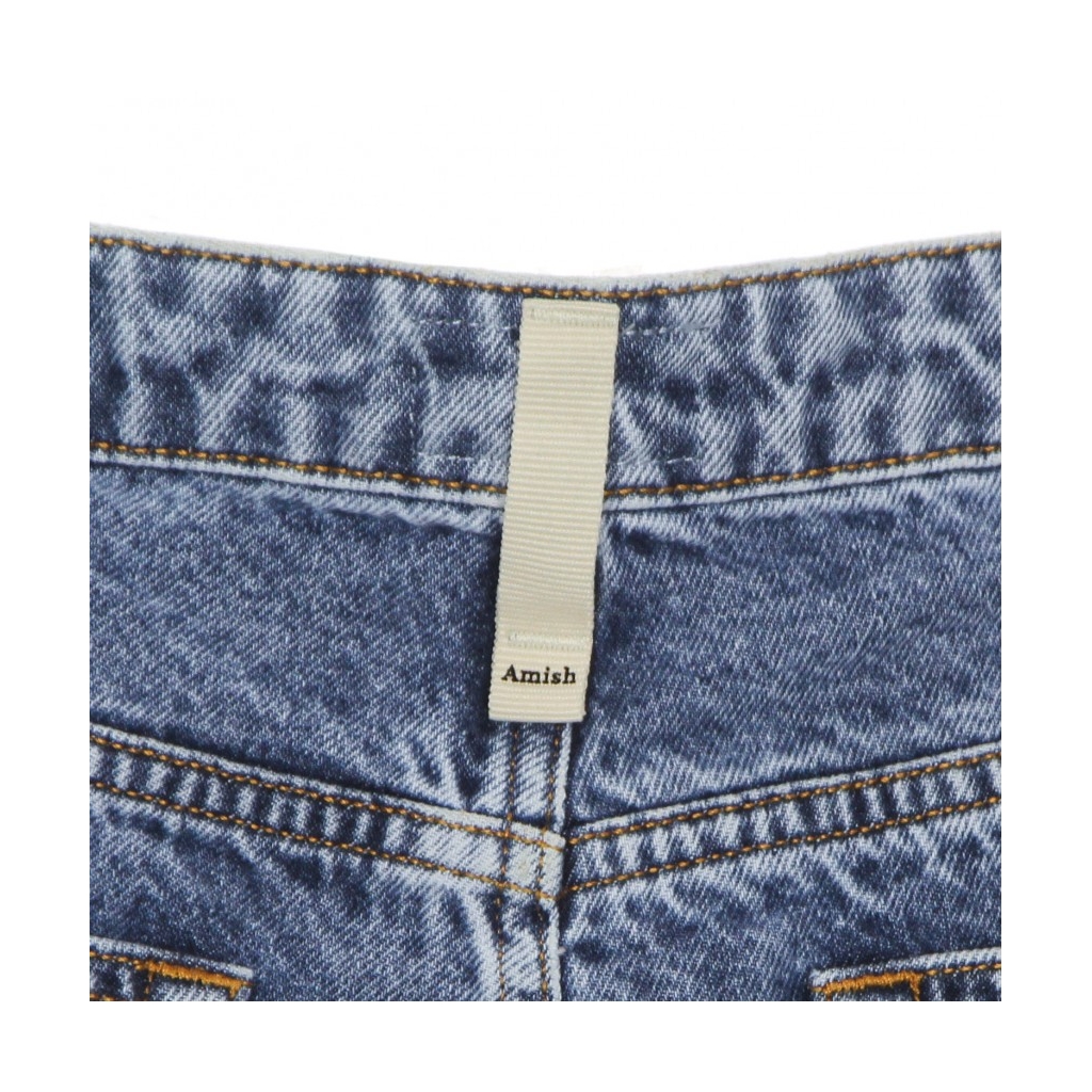 jeans corto donna short ivy amish denim REAL STONE