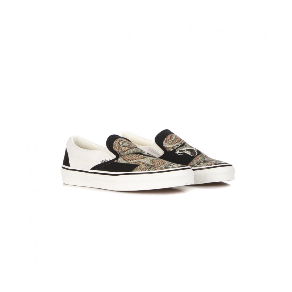 scarpa bassa uomo classic slip-on desert SNAKE/BLACK