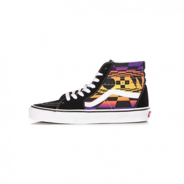 scarpa alta uomo sk8-hi graphic check BLACK/MULTI