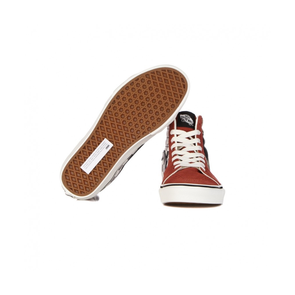scarpa alta uomo sk8-hi desert SNAKE/CHILI OIL