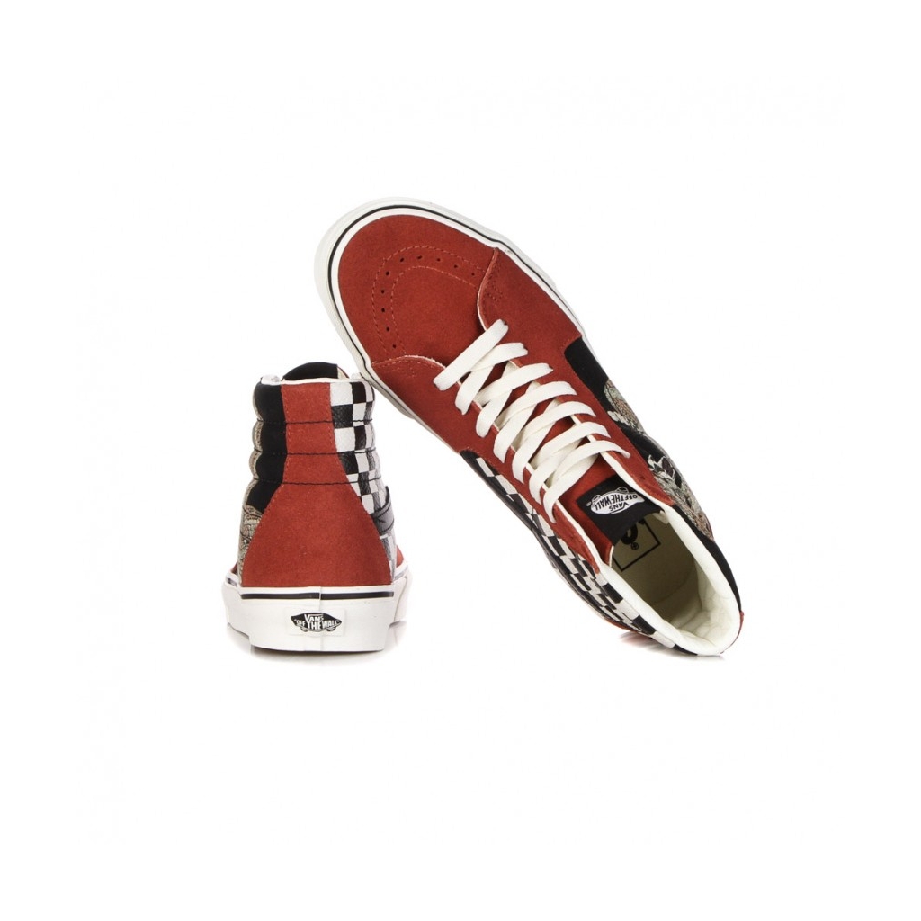 scarpa alta uomo sk8-hi desert SNAKE/CHILI OIL