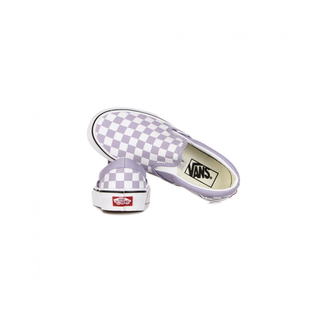 scarpa bassa uomo classic slip-on checkerboard LANGUID LAVENDER/TRUE WHITE