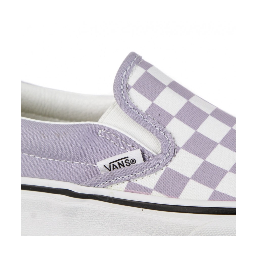 scarpa bassa uomo classic slip-on checkerboard LANGUID LAVENDER/TRUE WHITE