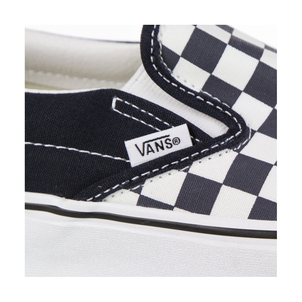 scarpa bassa uomo classic slip-on checkerboard PARISIAN NIGHT/TRUE WHITE