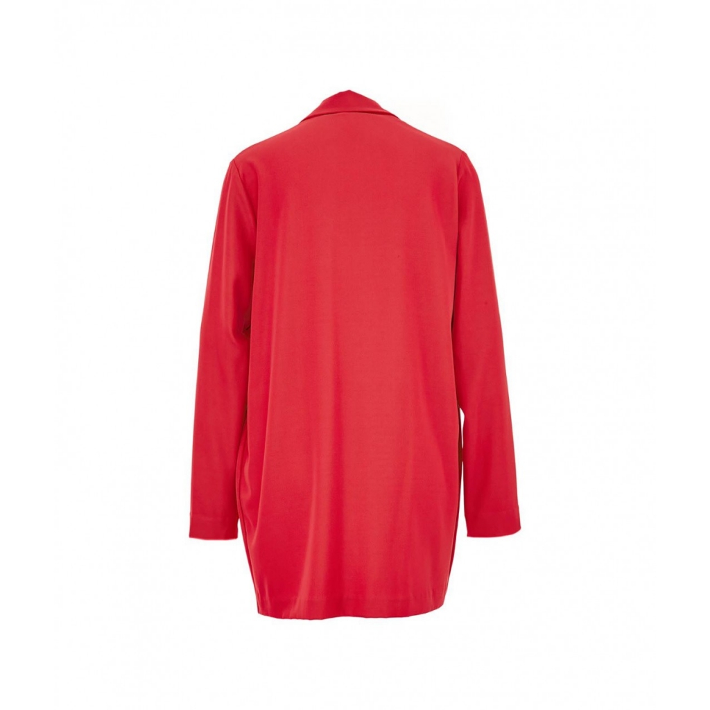 Blazer oversized rosso