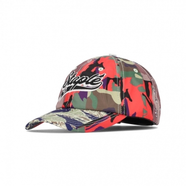 cappellino visiera curva uomo triboro logo cap CAMO