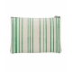 Pochette a righe verde