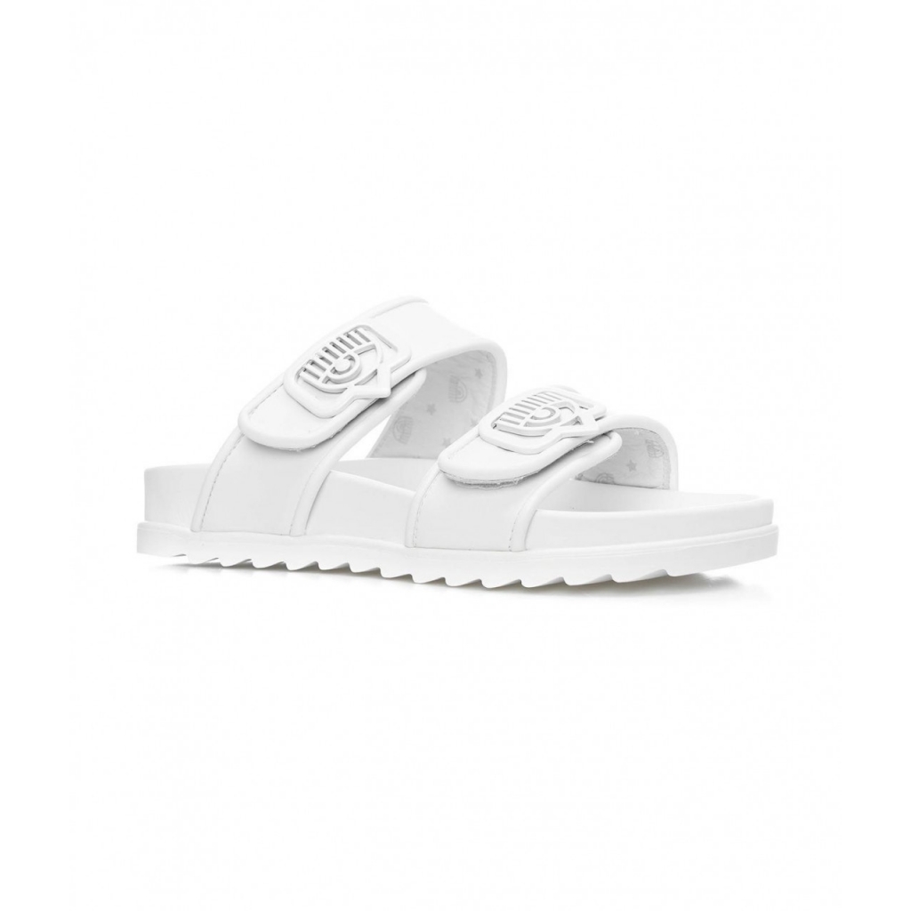 Sandali Double Strap bianco