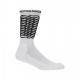 calza media uomo ribs socks WHITE