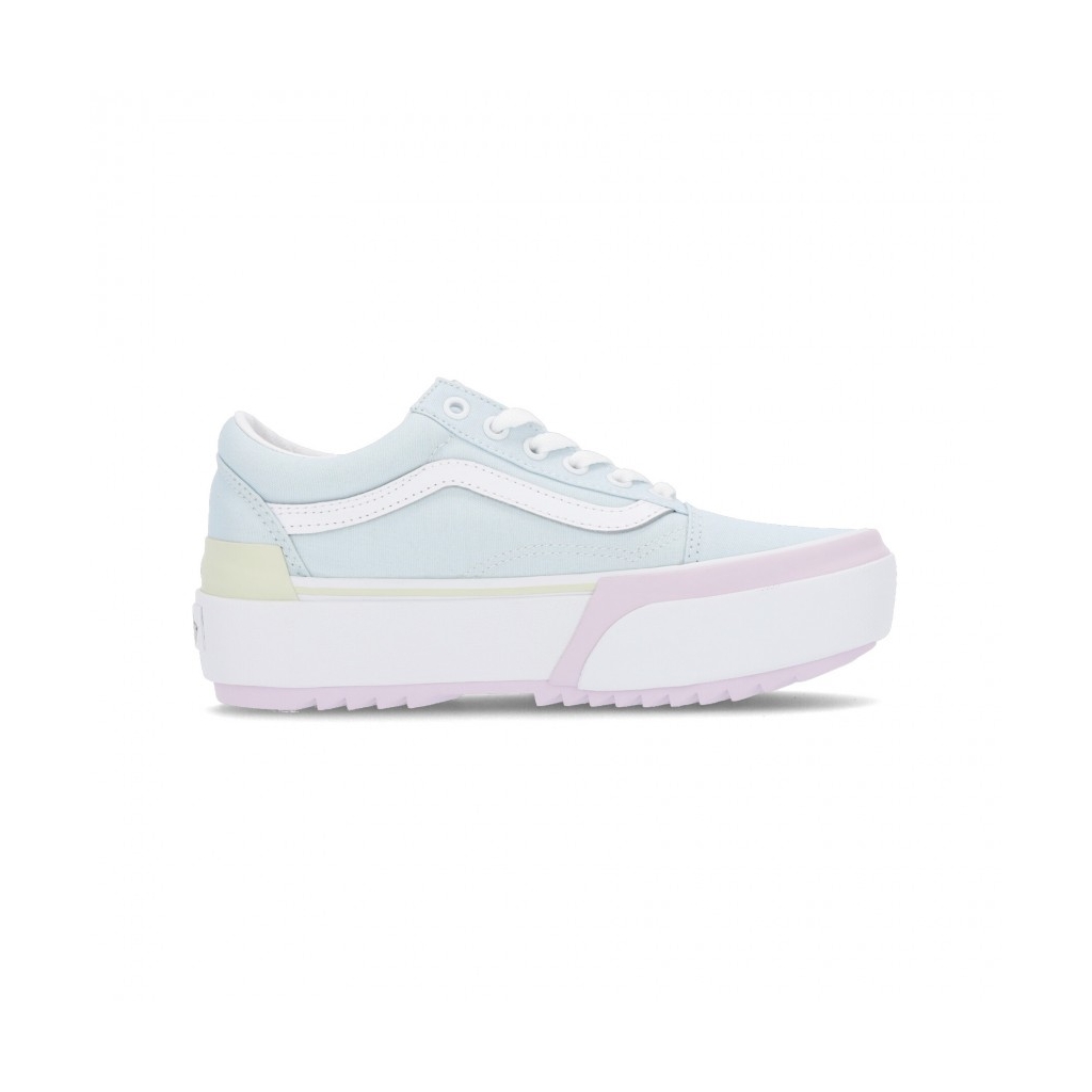 scarpa bassa donna old skool stacked pastel MULTI/TRUE WHITE