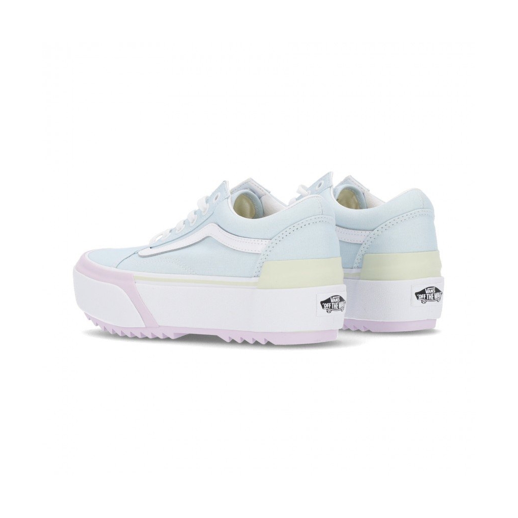 scarpa bassa donna old skool stacked pastel MULTI/TRUE WHITE