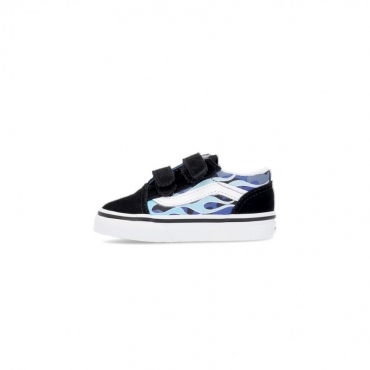 scarpa bassa bambino old skool v camo flame BLUE/ICE CAMO