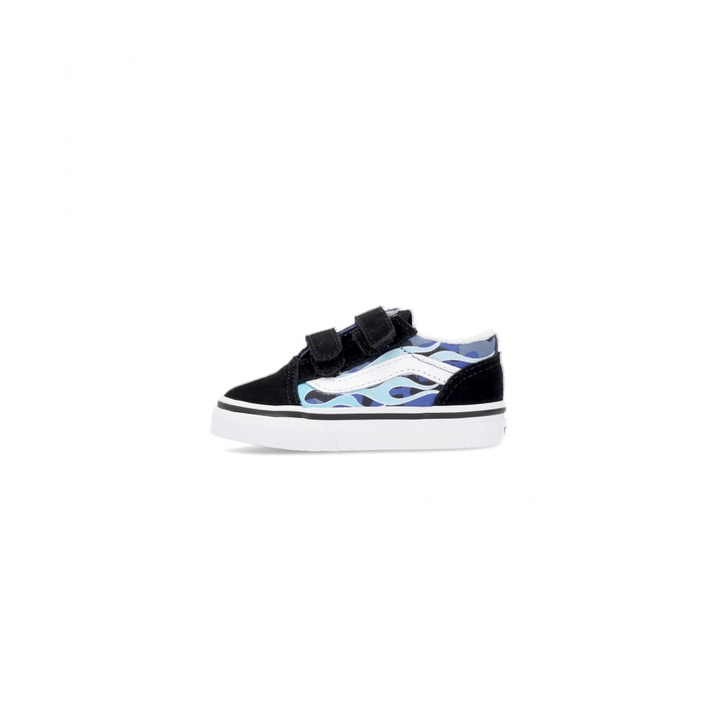 scarpa bassa bambino old skool v camo flame BLUE/ICE CAMO