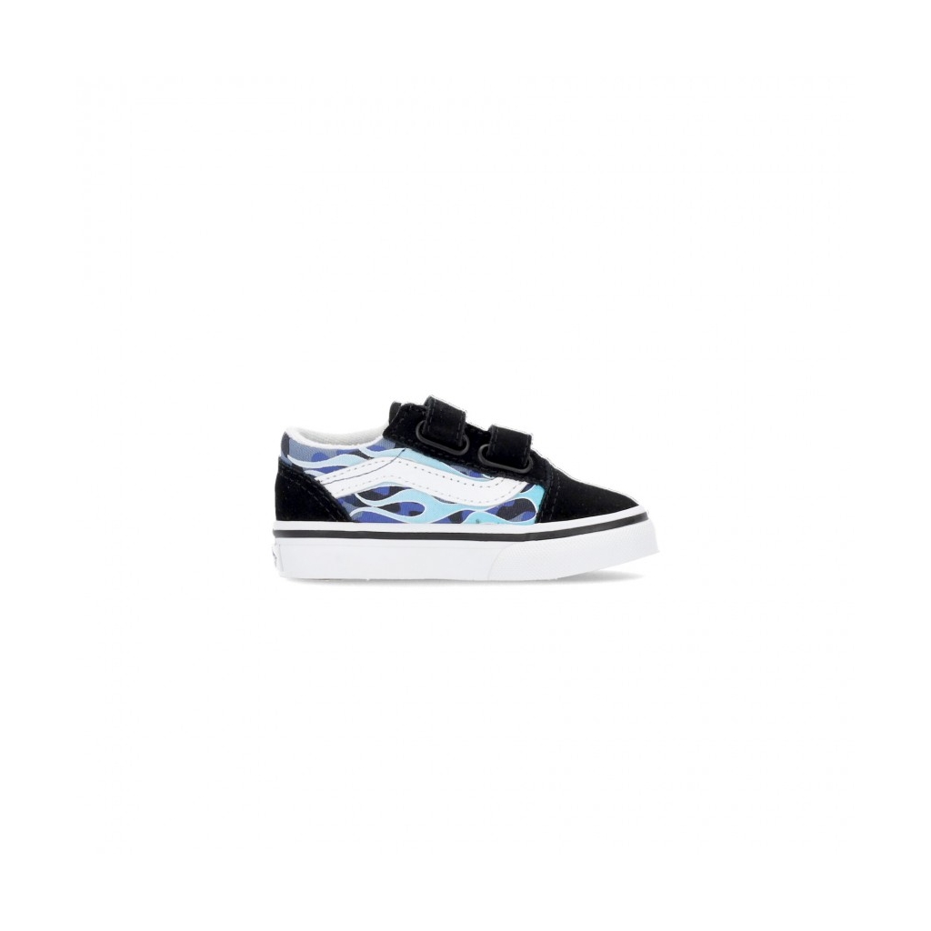 scarpa bassa bambino old skool v camo flame BLUE/ICE CAMO