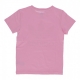 maglietta ragazza trefoil tee TRUE PINK/WHITE