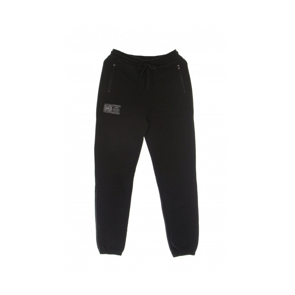 pantalone tuta leggero uomo major label sweatpants BLACK