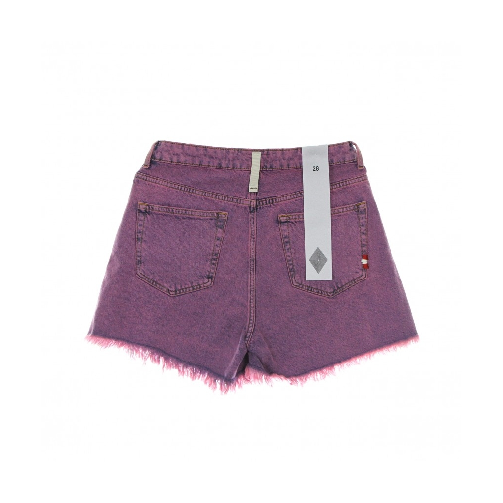jeans corto donna short ivy denim overdye LILLA