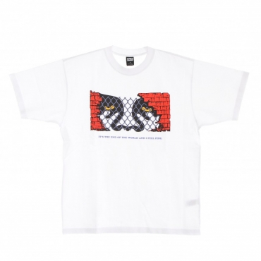maglietta uomo end of the world heavyweight tee WHITE