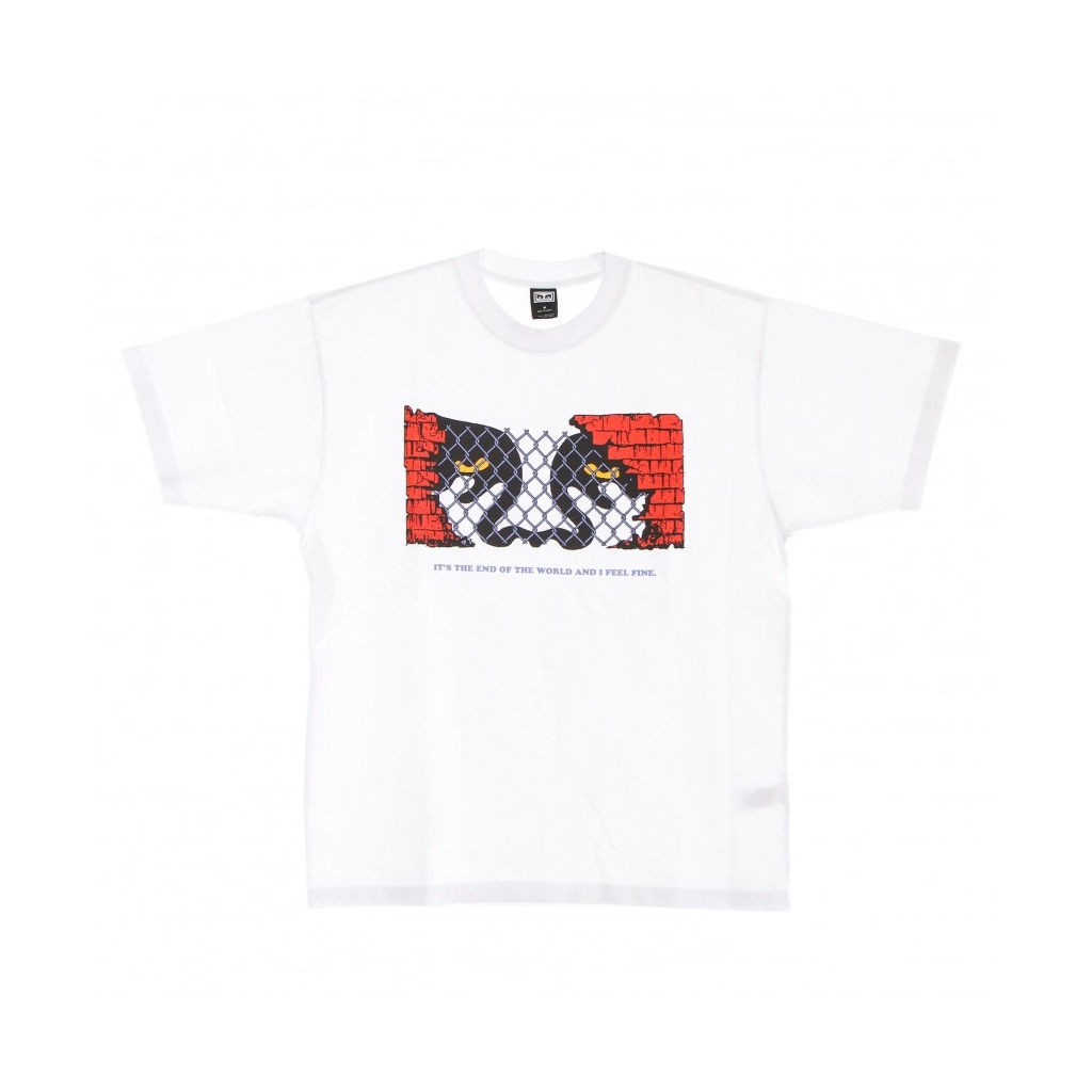 maglietta uomo end of the world heavyweight tee WHITE
