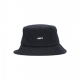 cappello da pescatore uomo bold twill bucket hat BLACK